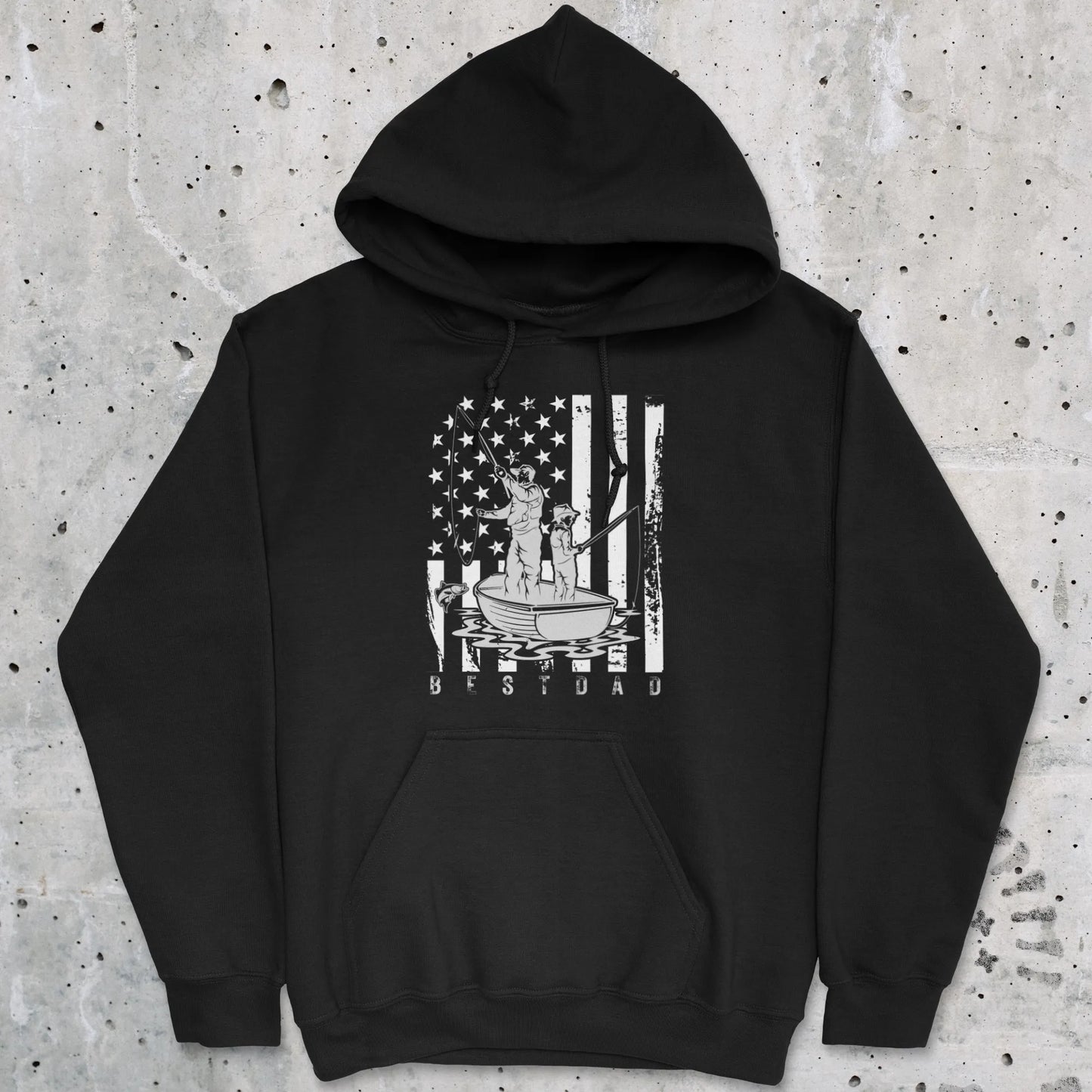 Black, Best Dad Hoodie – fish-room