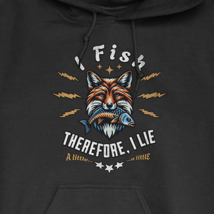 Black, I Fish, Therefore I Lie... A Little Hoodie – fish-room