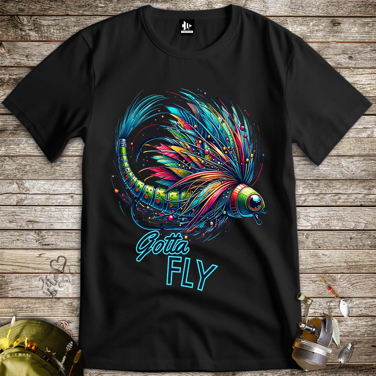 Gotta Fly Tee-funny fishing t shirt-FISH-ROOM LLC