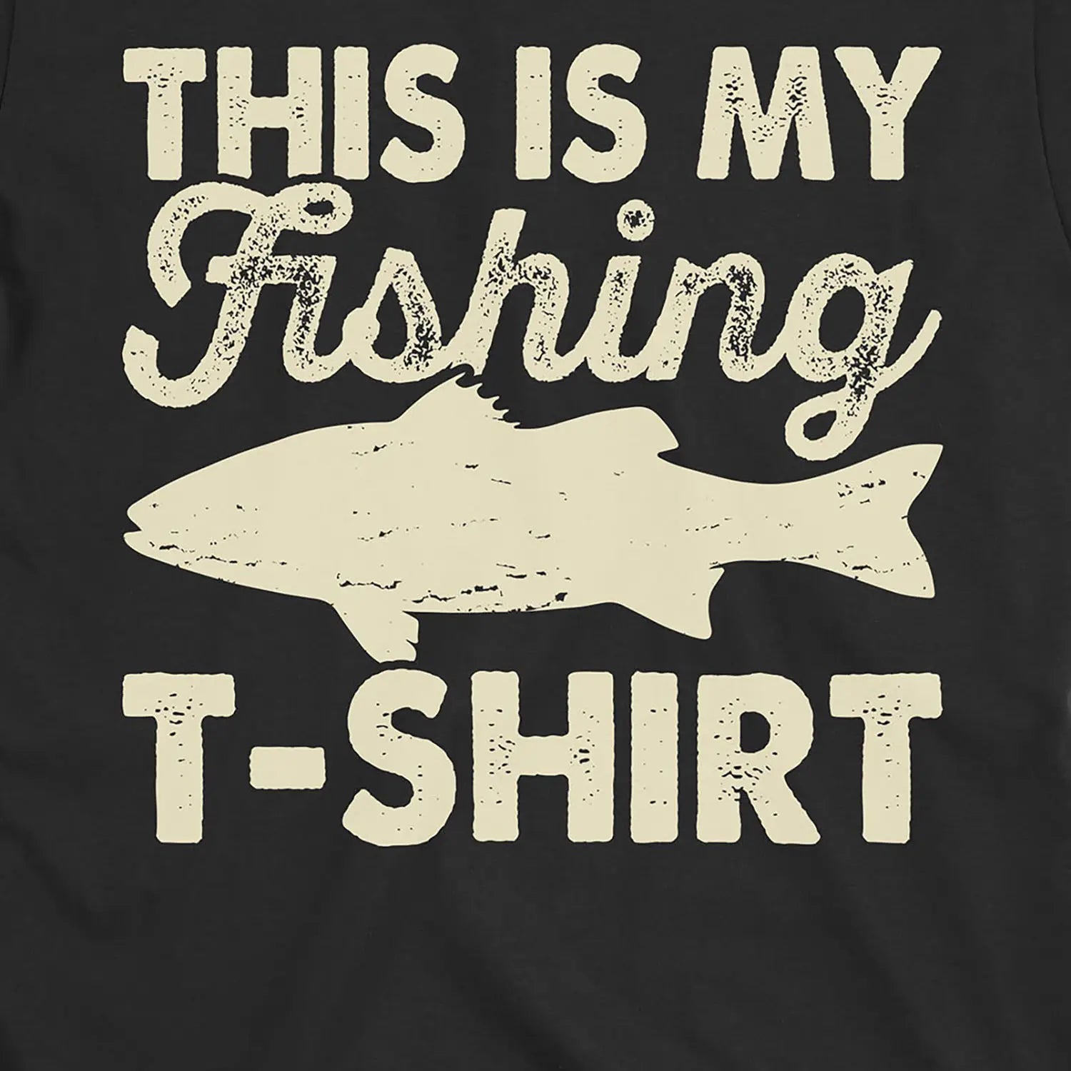 Black, This Is My Fishing Tee – fish-room