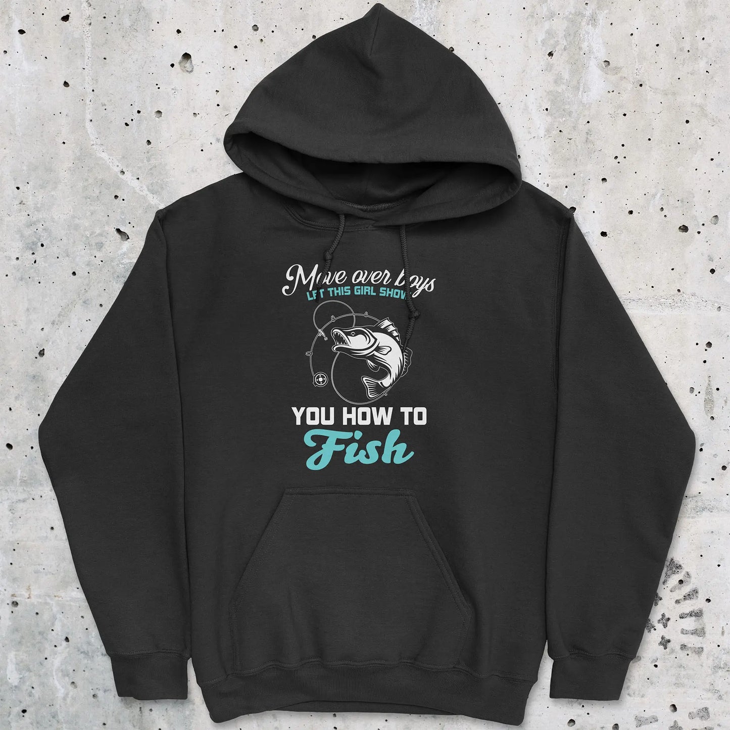 Black, Move Over Boys! Hoodie – fish-room