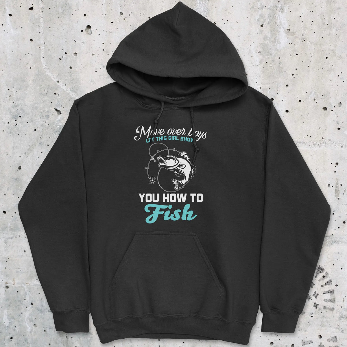 Black, Move Over Boys! Hoodie – fish-room