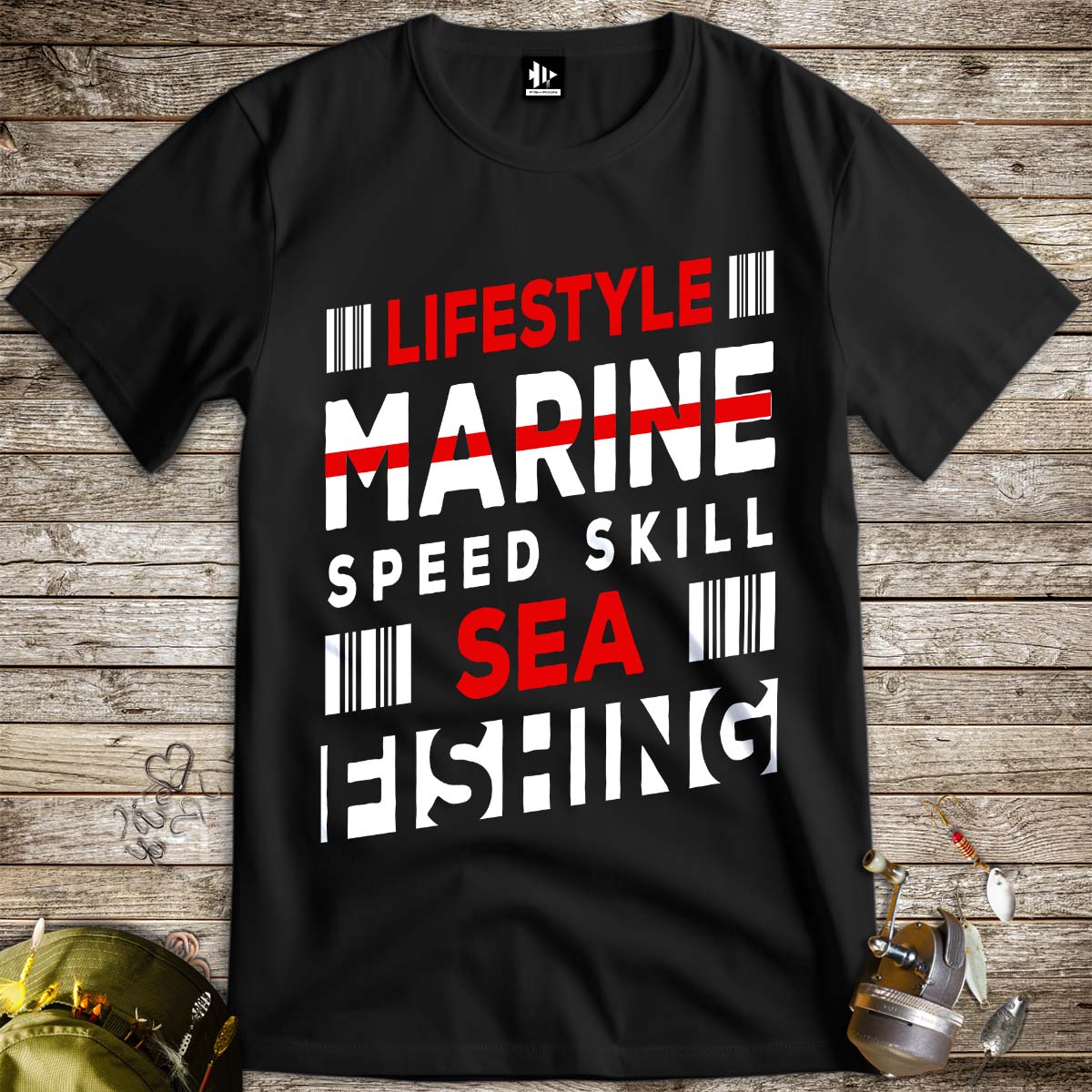 Marine Speed Skill Tee-funny fishing t shirt-FISH-ROOM LLC