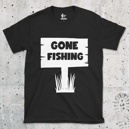 Black, Gone Fishing Tee – fish-room