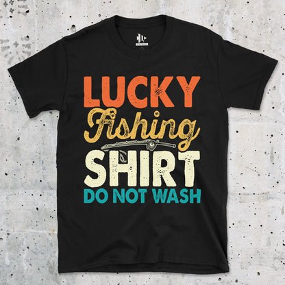 Black, Lucky Fishing Tee – fish-room