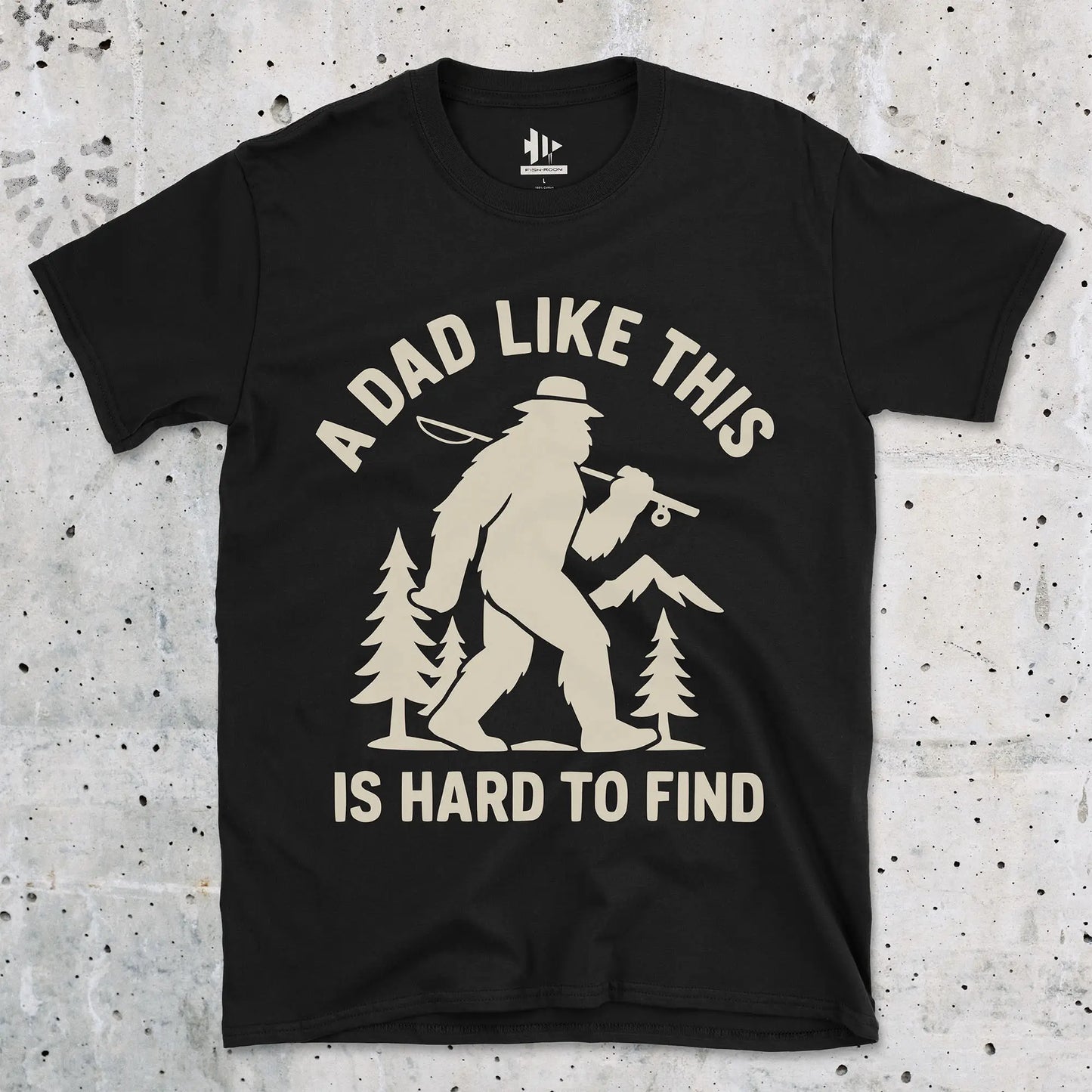 Black, A Dad Like This Is Hard to Find Tee – fish-room