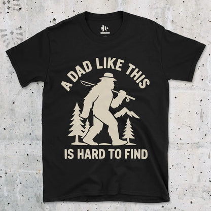 Black, A Dad Like This Is Hard to Find Tee – fish-room