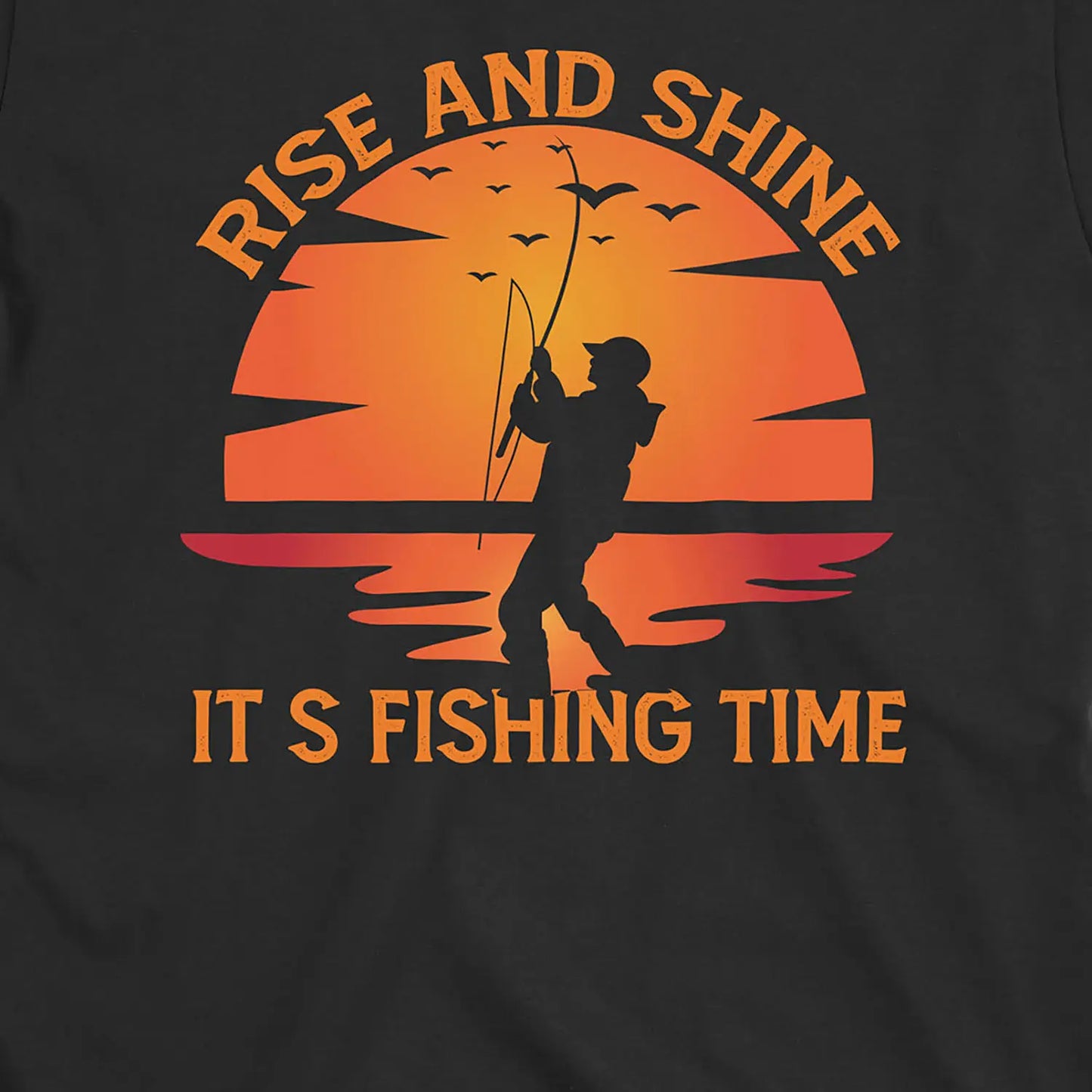 Black, Rise and Shine Tee – fish-room