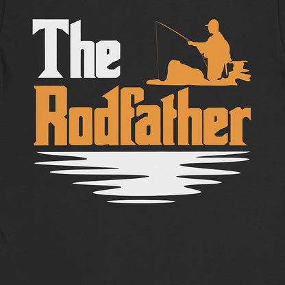 Black, The Rodfather Tee – fish-room