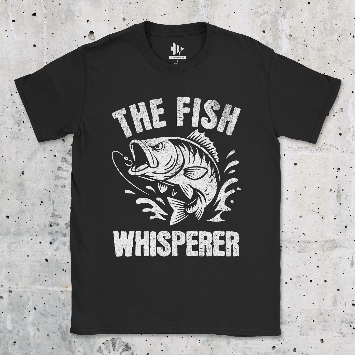 The Fish Whisperer Tee Black T-Shirt