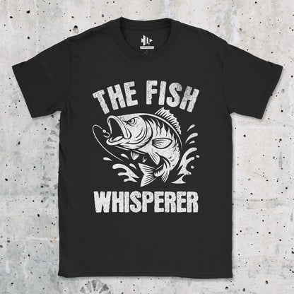 The Fish Whisperer Tee Black T-Shirt