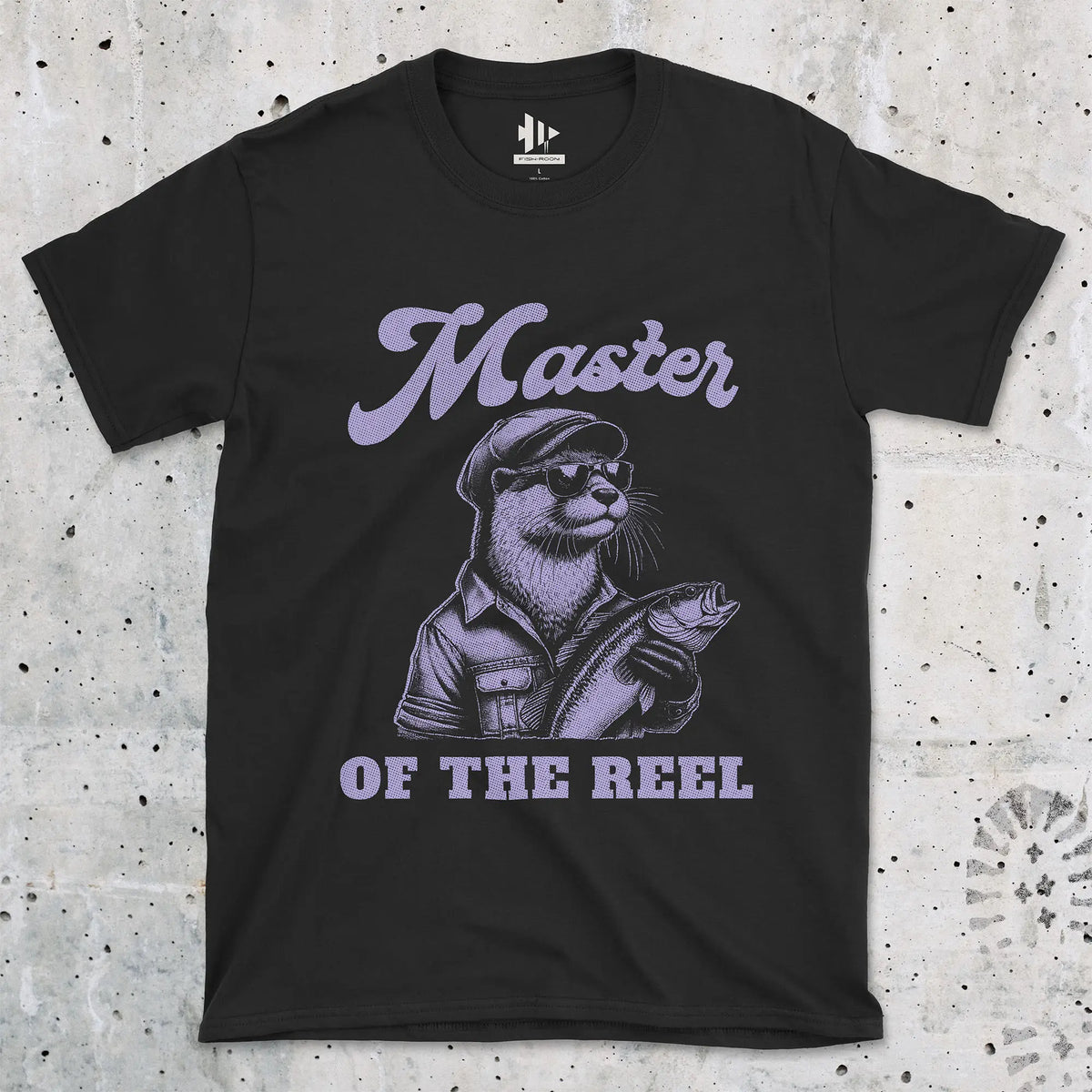 Black, Master Of the Reel Tee – fish-room