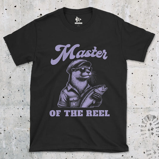 Master Of the Reel Tee Black T-Shirt
