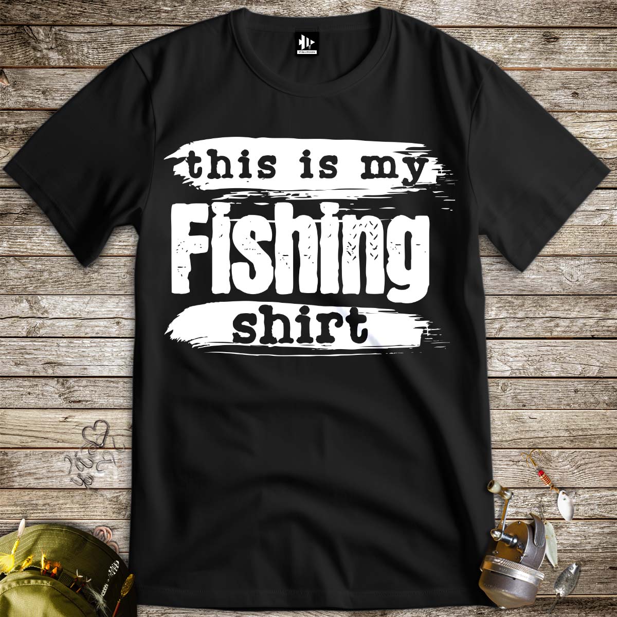 This is My Fishing Shirt-funny fishing t shirt-FISH-ROOM LLC