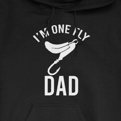 Black, I'm One Fly Dad Hoodie – fish-room