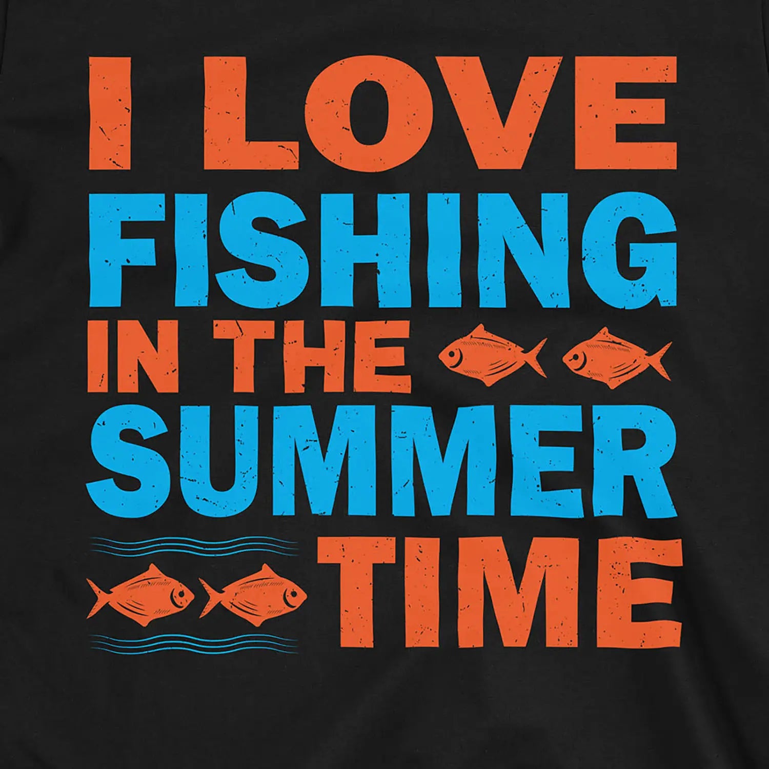 Black, Fishing in She Summer Tee – fish-room