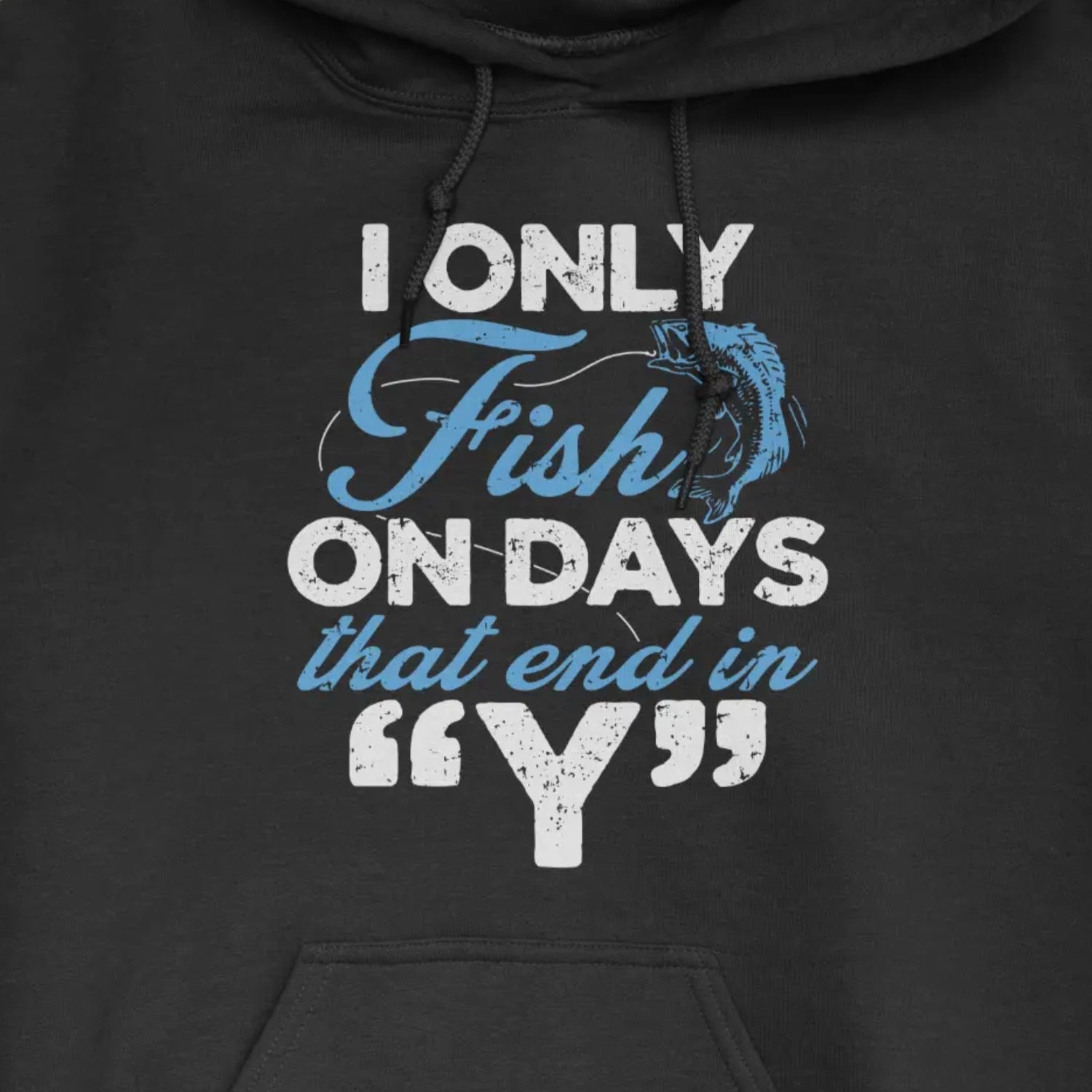 Black, 'Y’-Day Fishing Hoodie – fish-room