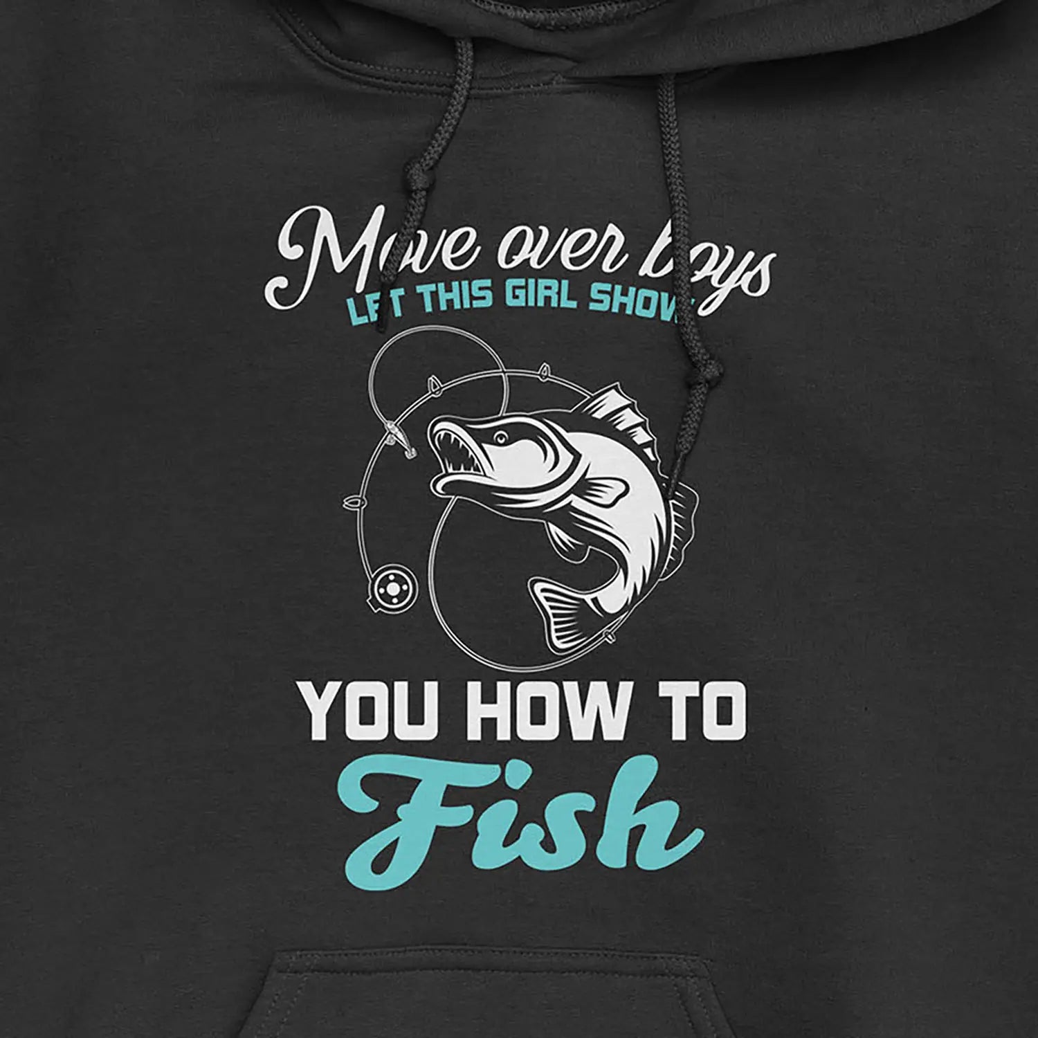 Black, Move Over Boys! Hoodie – fish-room