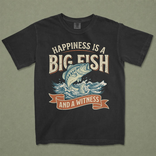 Happiness Is A Big Fish Tee