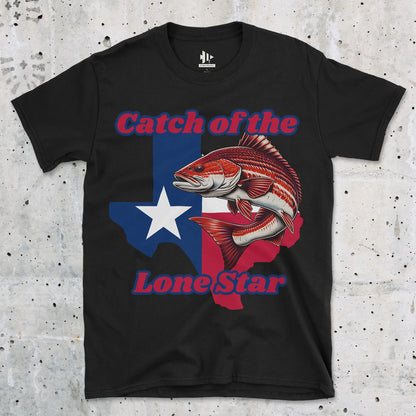 Black, Catch of the Lone Star Tee – fish-room