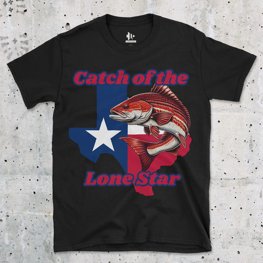 Black, Catch of the Lone Star Tee – fish-room