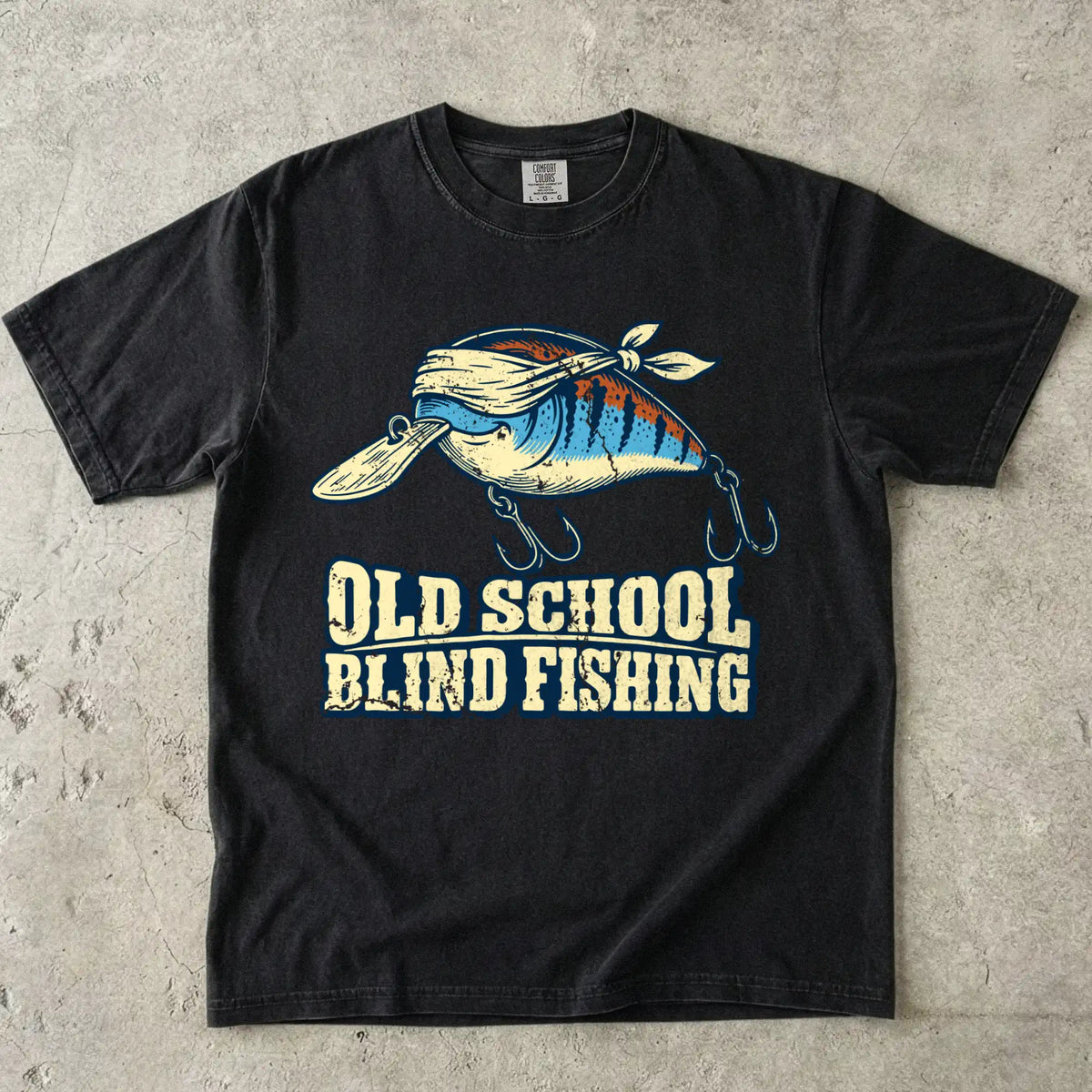 Old School Blind Fishing T-Shirt