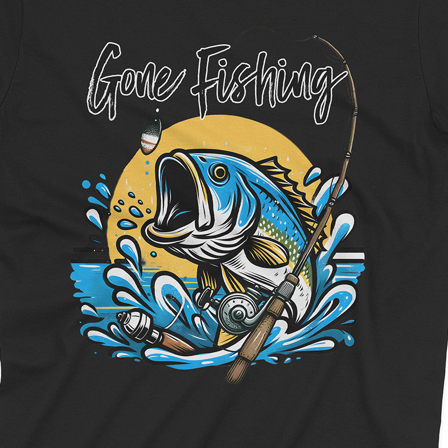 Gone Fishing Tee