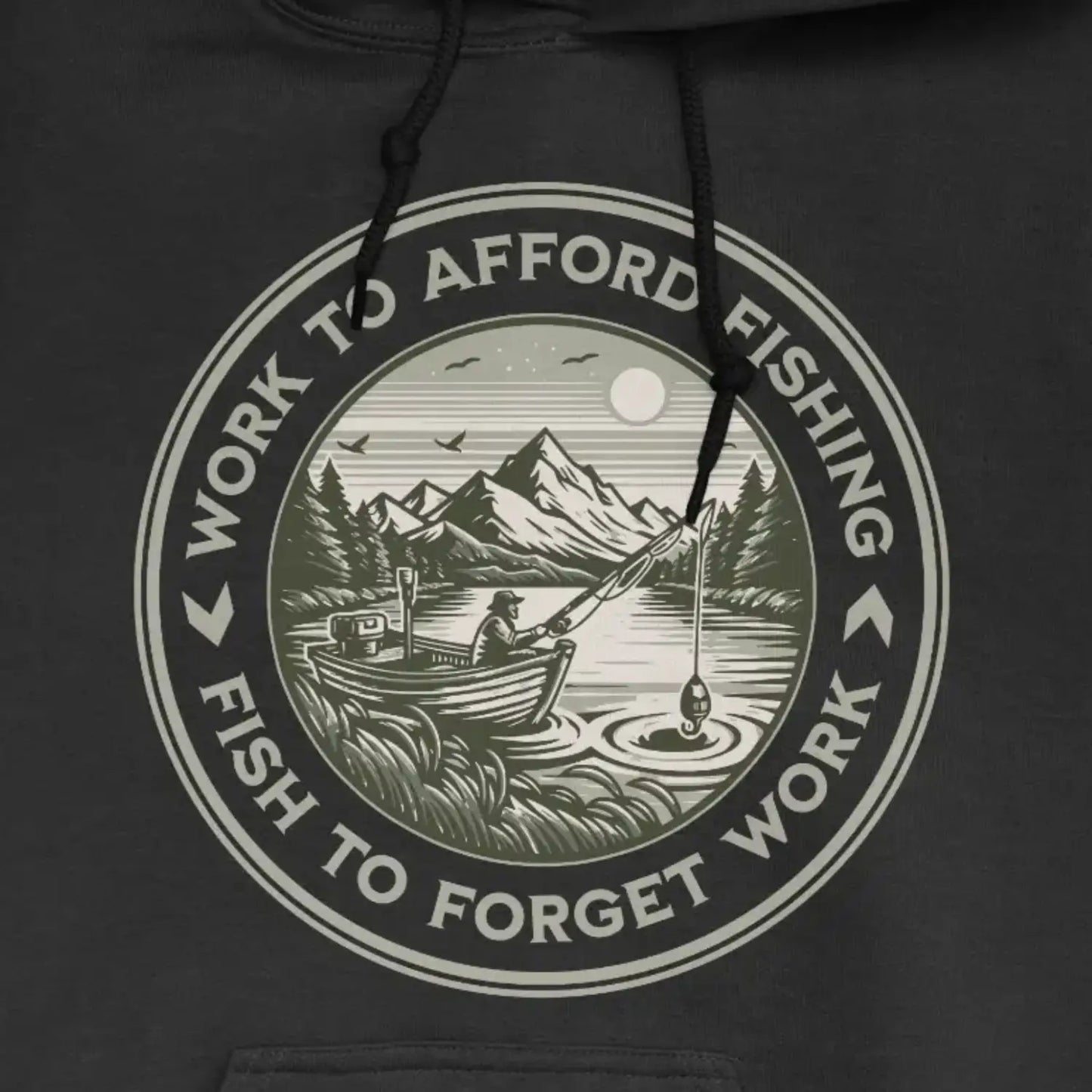 Black, Circle of Life Hoodie – fish-room