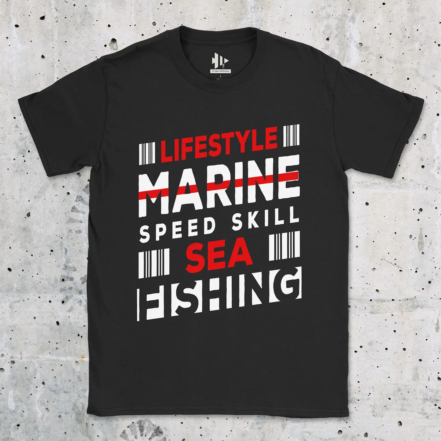Black, Marine Speed Skill Tee – fish-room