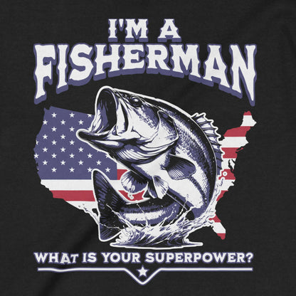 Black, Fisherman Superpower Sweatshirt – fish-room