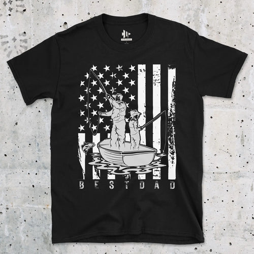 Black, Best Dad Tee – fish-room