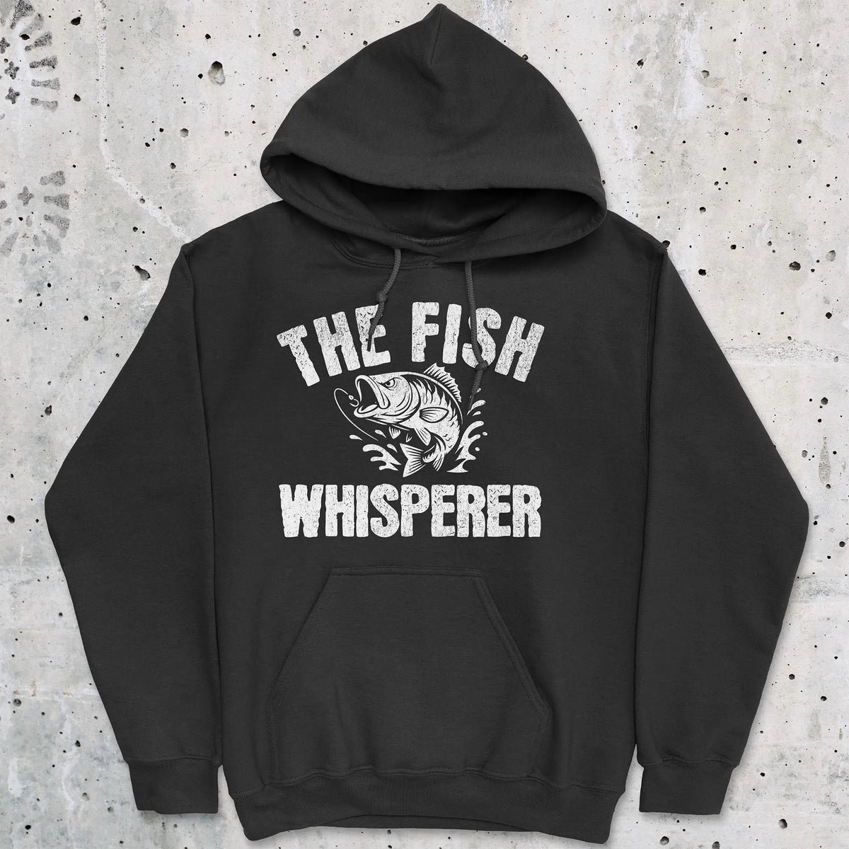 Black, The Fish Whisperer Hoodie – fish-room