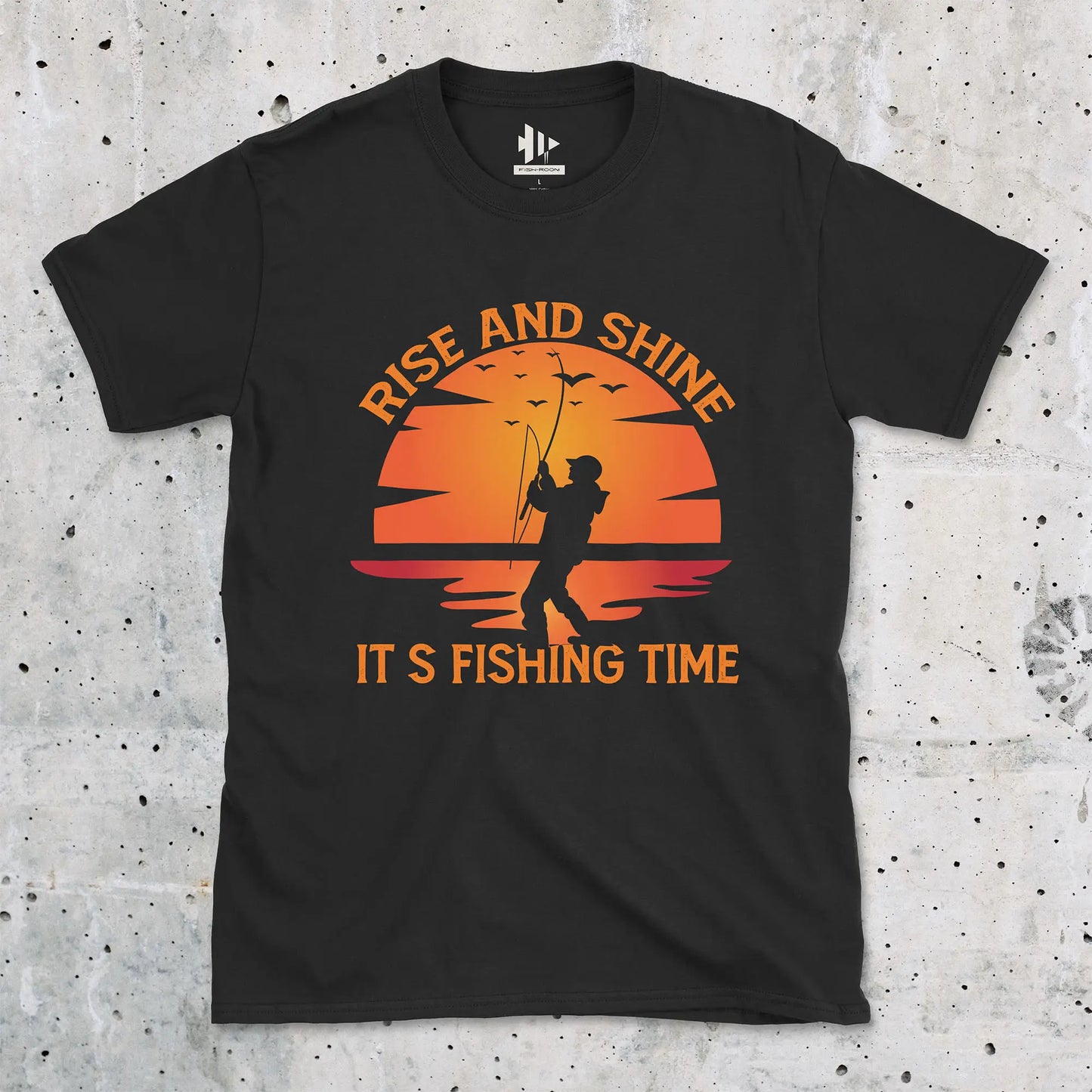 Black, Rise and Shine Tee – fish-room
