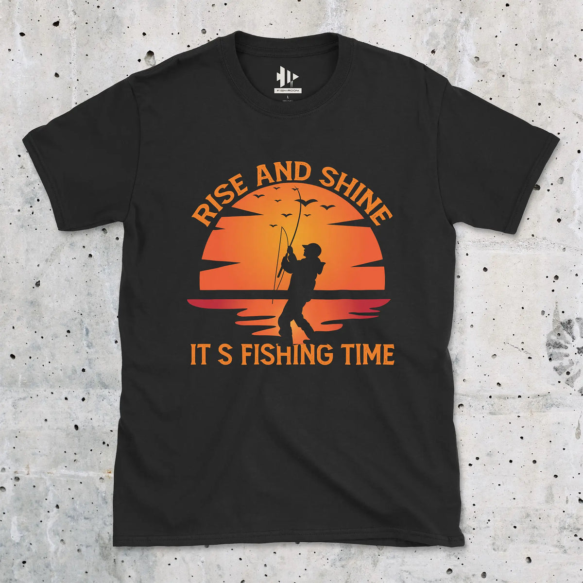 Black, Rise and Shine Tee – fish-room