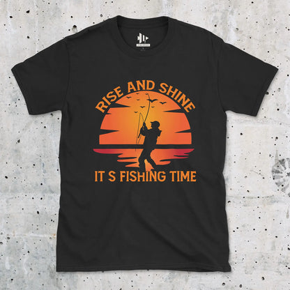 Black, Rise and Shine Tee – fish-room