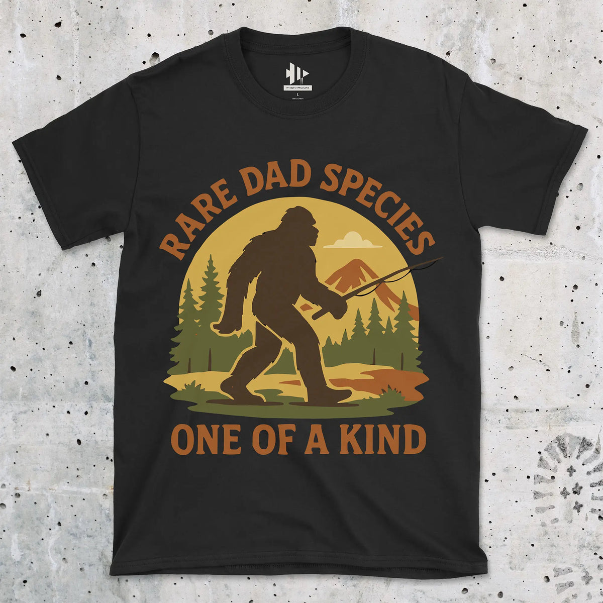 Black, Rare Dad Species – One of a Kind Tee – fish-room