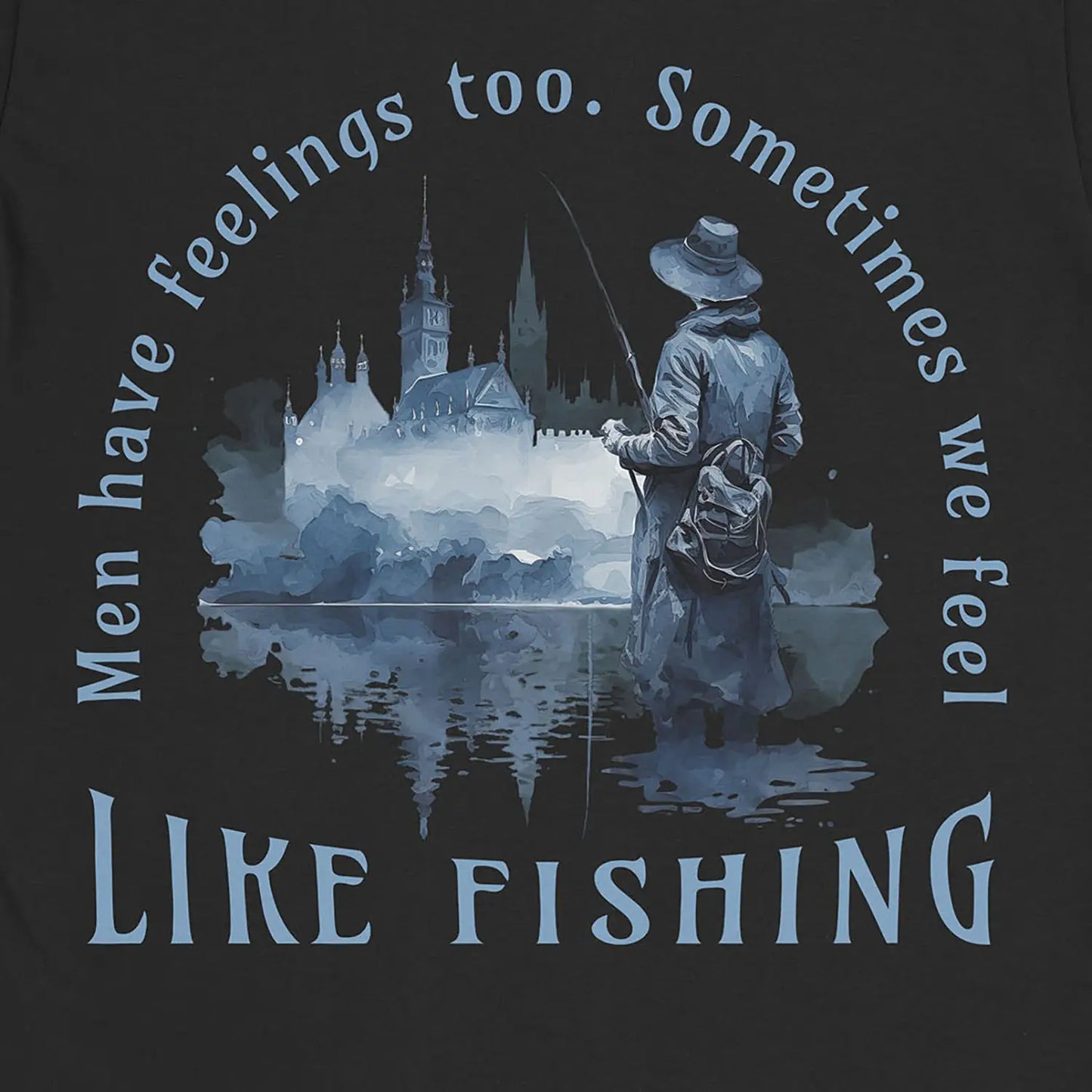 Black, Men Have Feelings Too Tee – fish-room