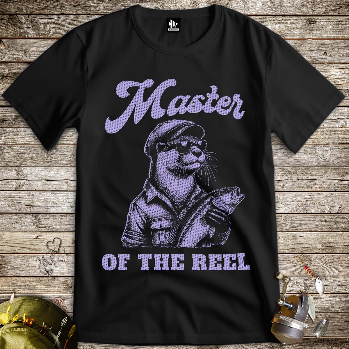 Master Of the Reel Tee-funny fishing t shirt-FISH-ROOM LLC