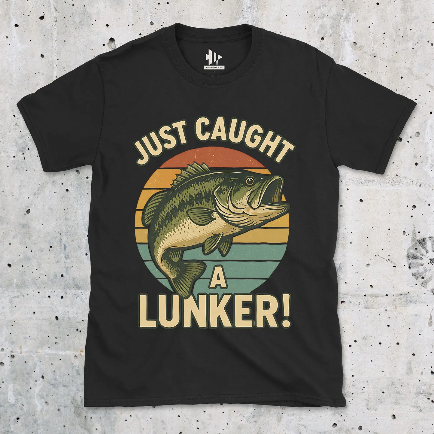 Black, Just Caught a Lunker! Tee – fish-room
