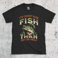 Black, I've Caught More Fish Than You've Lied About Tee – fish-room