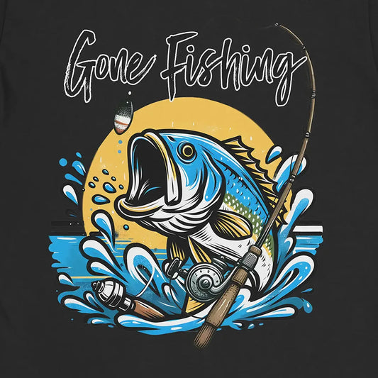 Gone Fishing Tee