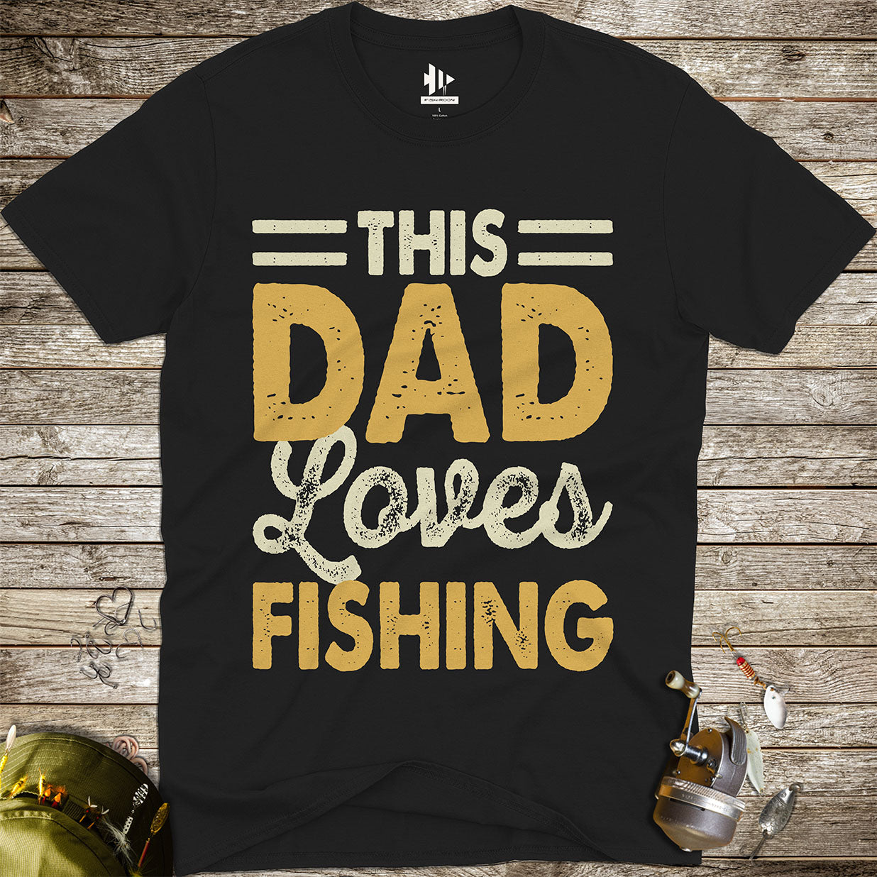 This Dad Loves Fishing Tee