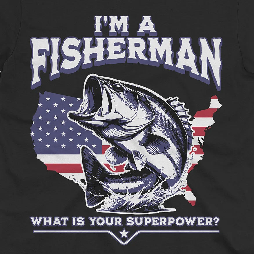 Fisherman Superpower Tee