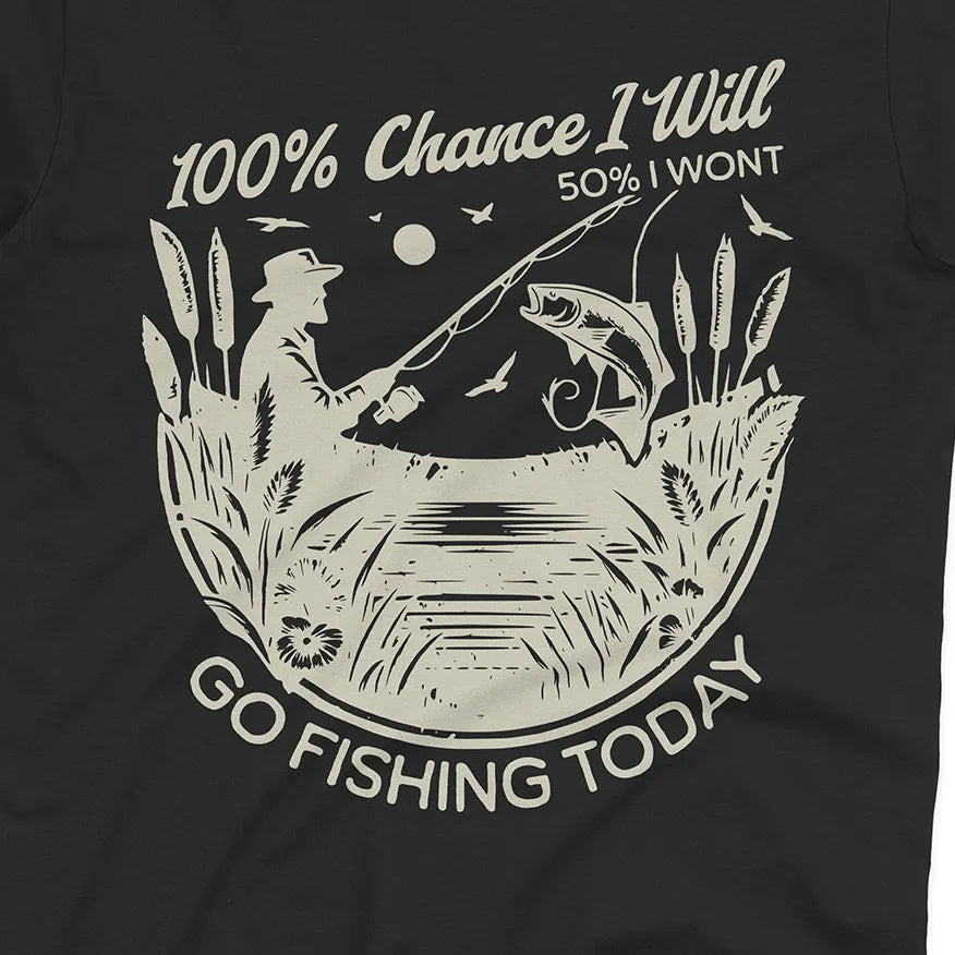 100% Fishing Day Tee