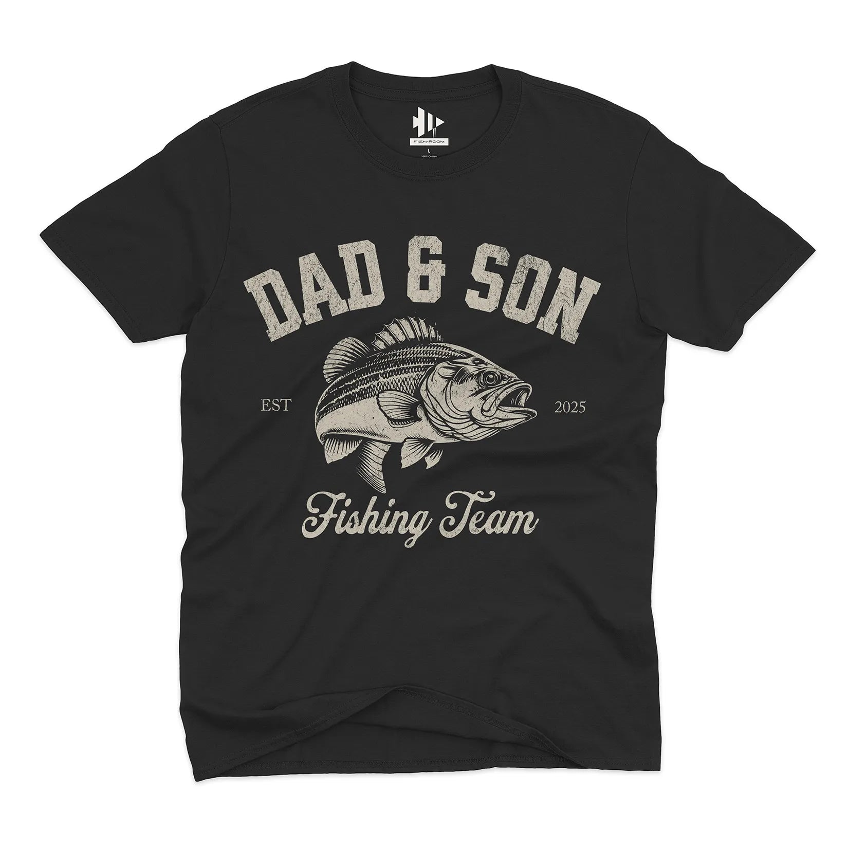 Dad & Son Fishing Team Tee