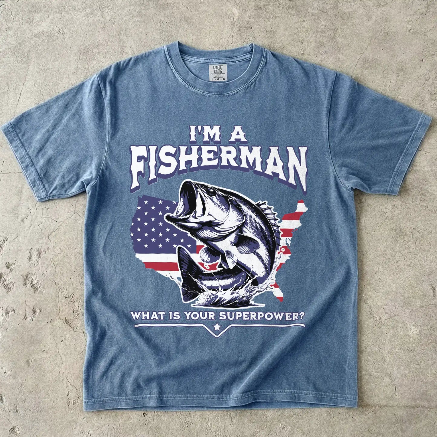 Fisherman Superpower T-Shirt