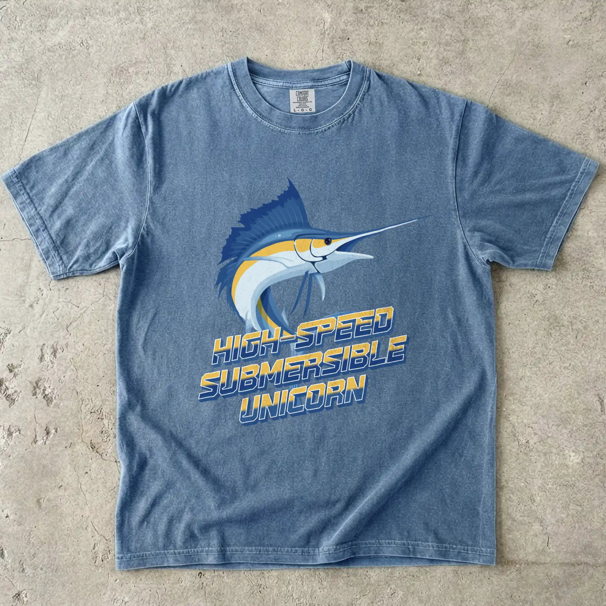 High-Speed Submersible Unicorn T-Shirt