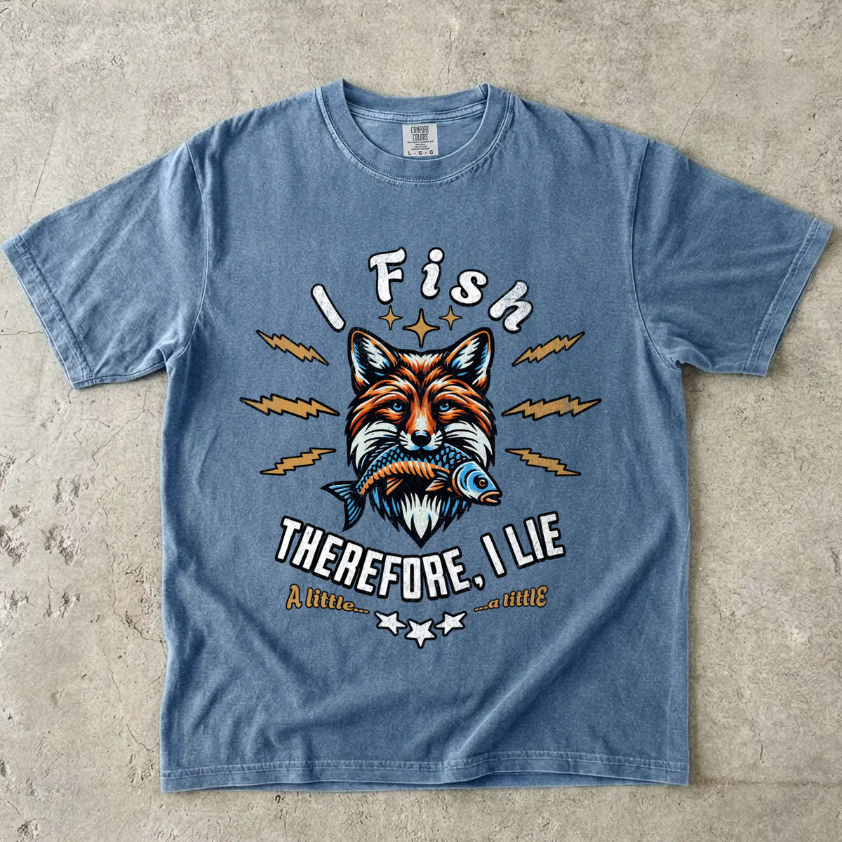 I Fish, Therefore I Lie... A Little T-Shirt