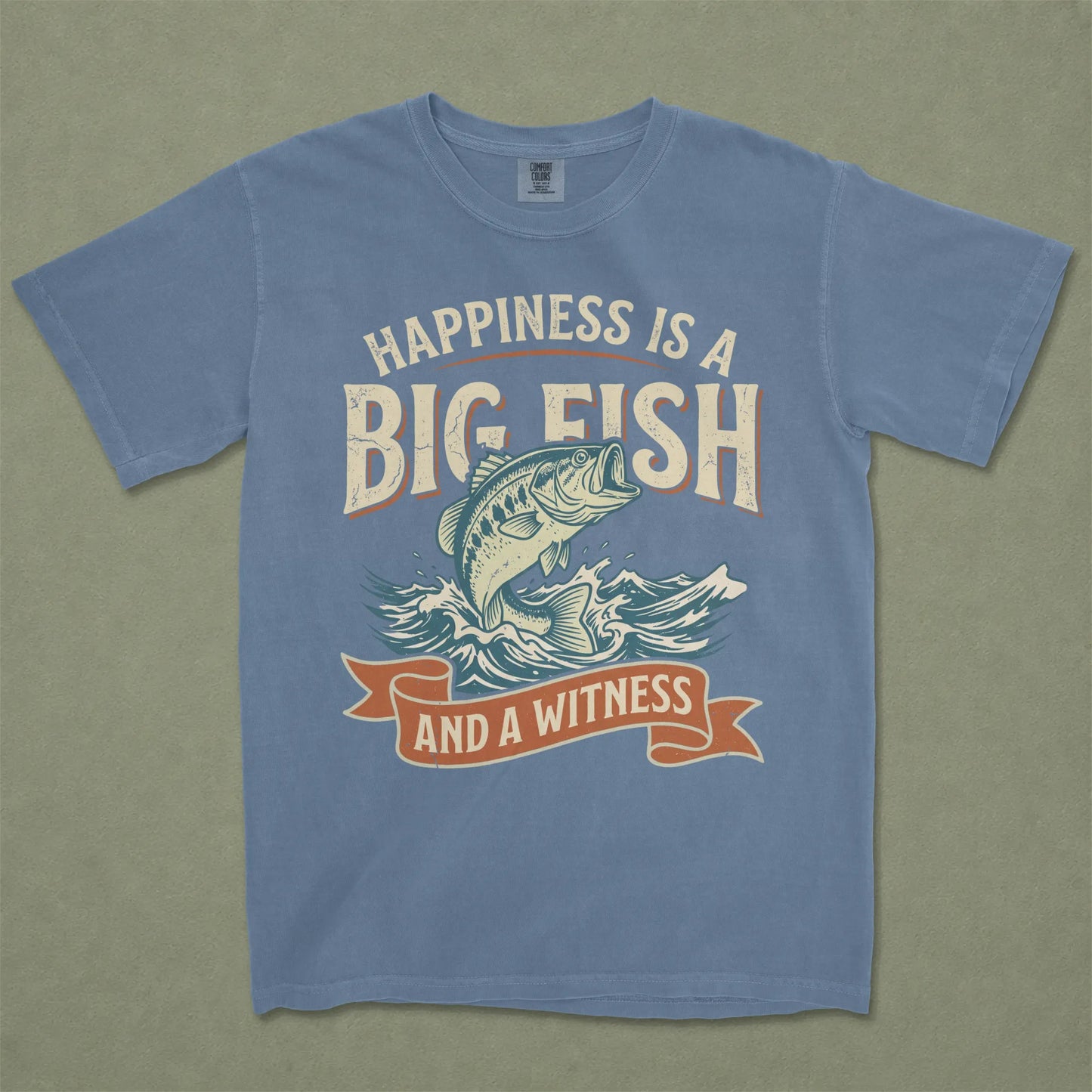 Happiness Is A Big Fish Tee