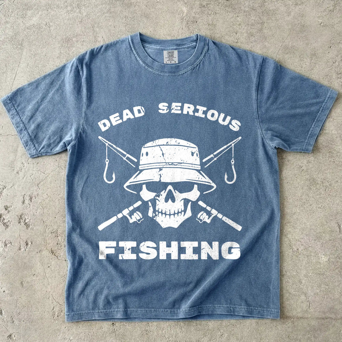 Blue Jean, Dead Serious Fishing Tee – fish-room
